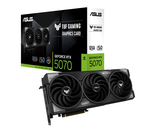 ASUS GeForce RTX 5070 TUF Gaming 12GB GDDR7 DLSS5 - 1332694 - zdjęcie